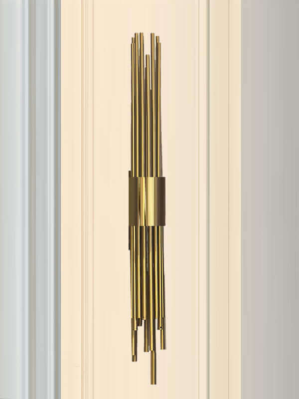 Blair Brass Wall Sconce - Battery Operated