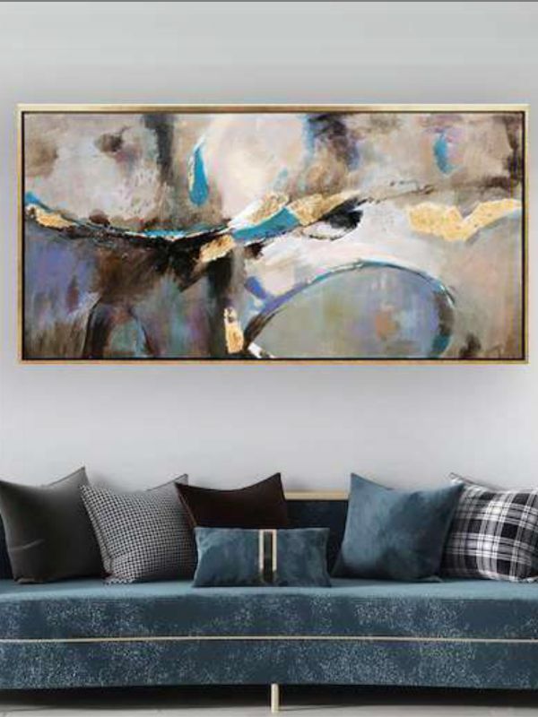 ‘Elegance Unveiled’, Mixed Technique on Canvas