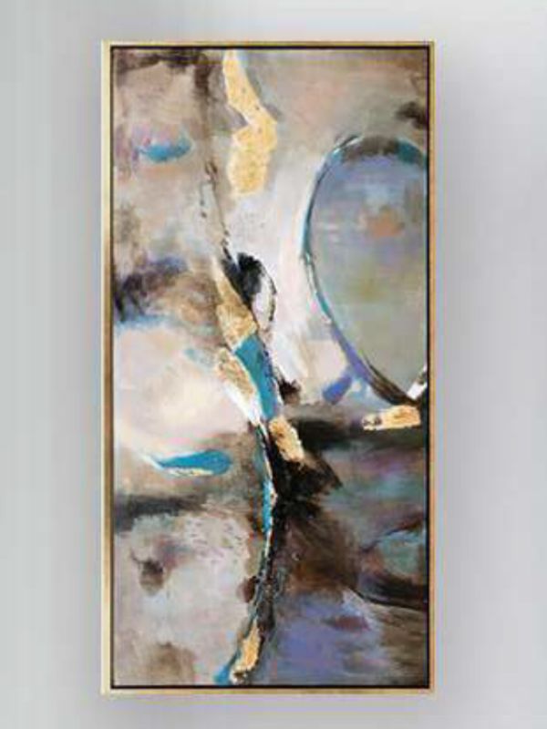 ‘Elegance Unveiled’, Mixed Technique on Canvas