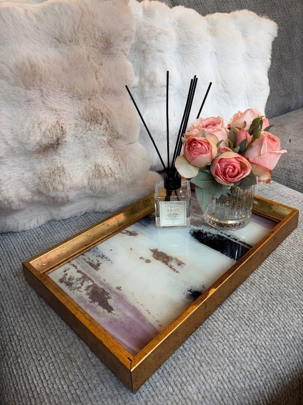 Decorative Glass Tray