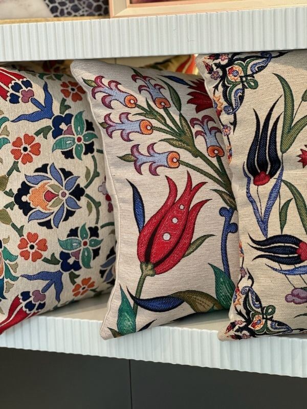 Anatolian Garden Gobelin Cushion – 41 × 41 cm