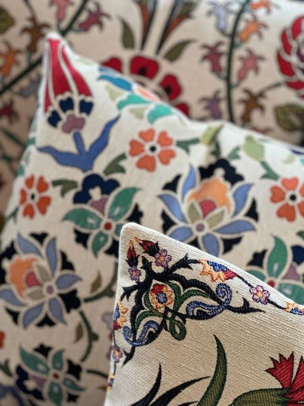 Anatolian Garden Gobelin Cushion – 41 × 41 cm