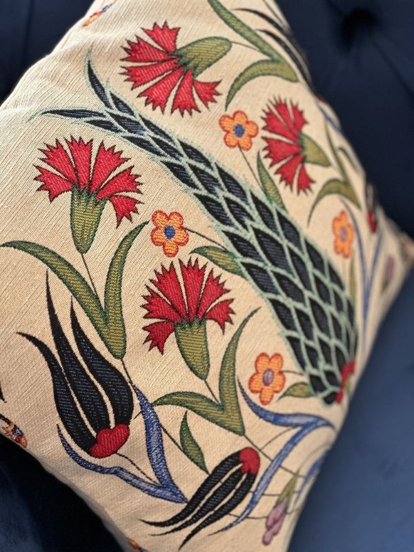 Anatolian Garden Gobelin Cushion – 41x41 cm