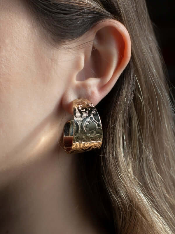 Aurora Statement Hoops