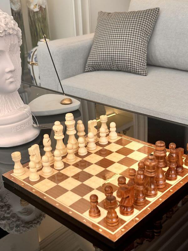 Chess Classic Set Small – Compact Elegance for Anywhere