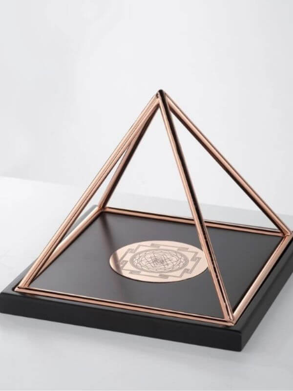 Decorative Energy Pyramid – Energetic Home Accent & Meditation Aid