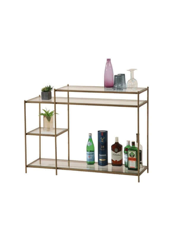 DANNY BRASS CONSOLE TABLE