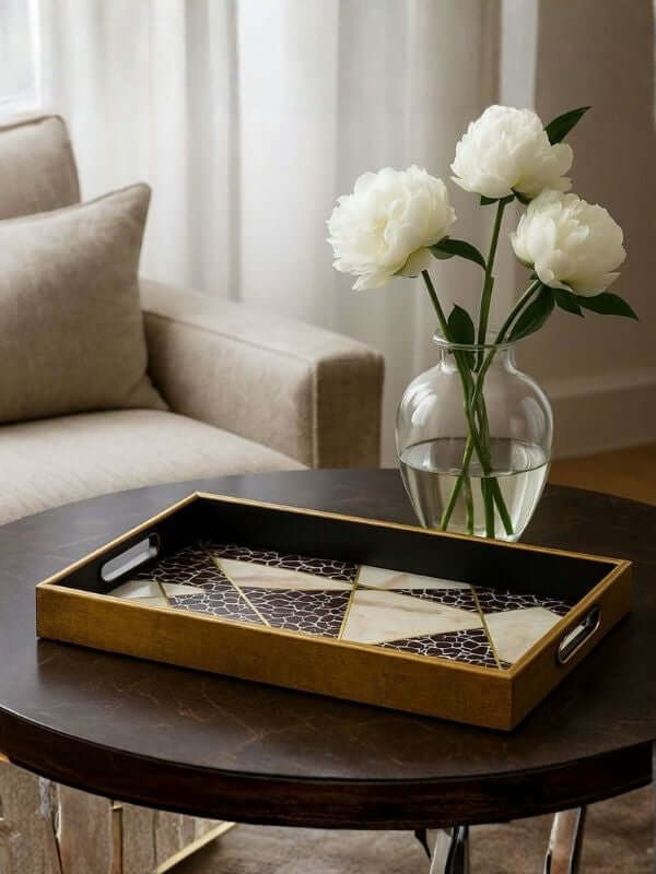 Decorative Glass Tray