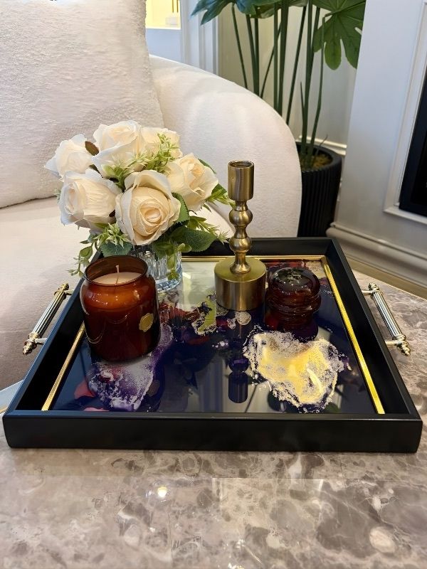 Decorative Glass Tray