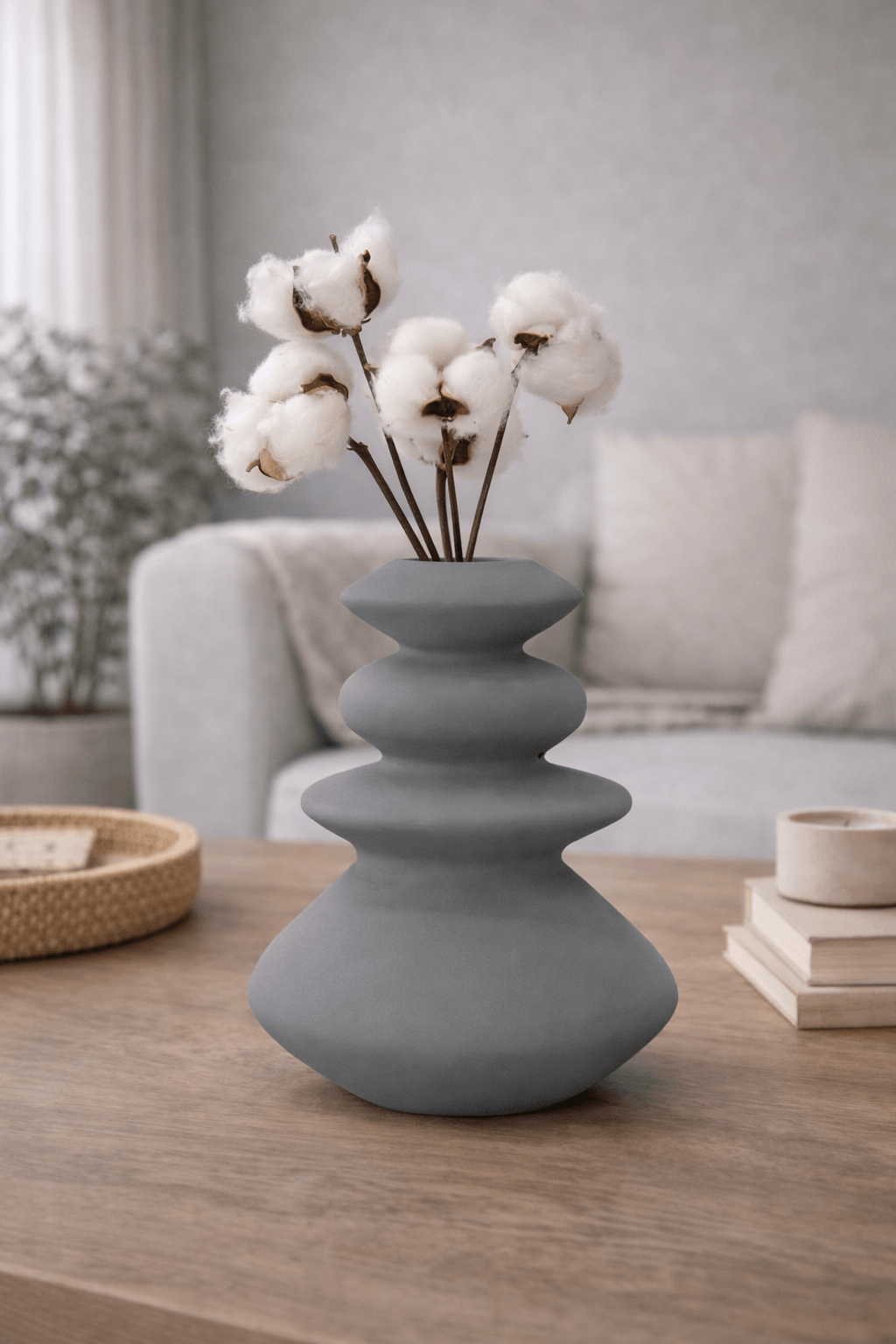 Decorative Karya Stone Texture Vase