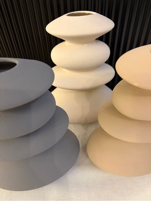 Decorative Karya Stone Texture Vase