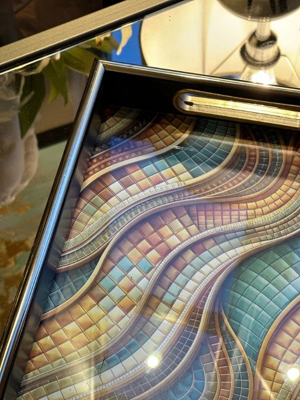Decorative Mosaic Serving Tray