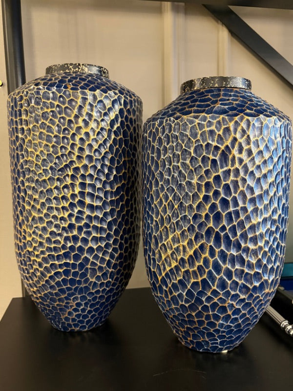 Decorative Stone Texture Ceramic Vase | Small & Big