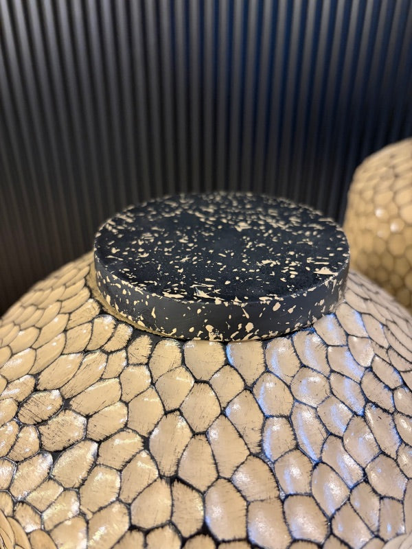 Decorative Stone Texture Ceramic Vase | Small & Big