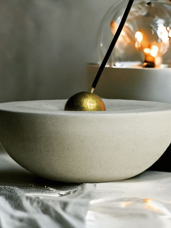 HOLE’ Concrete Smokehouse – Contemporary Incense Holder