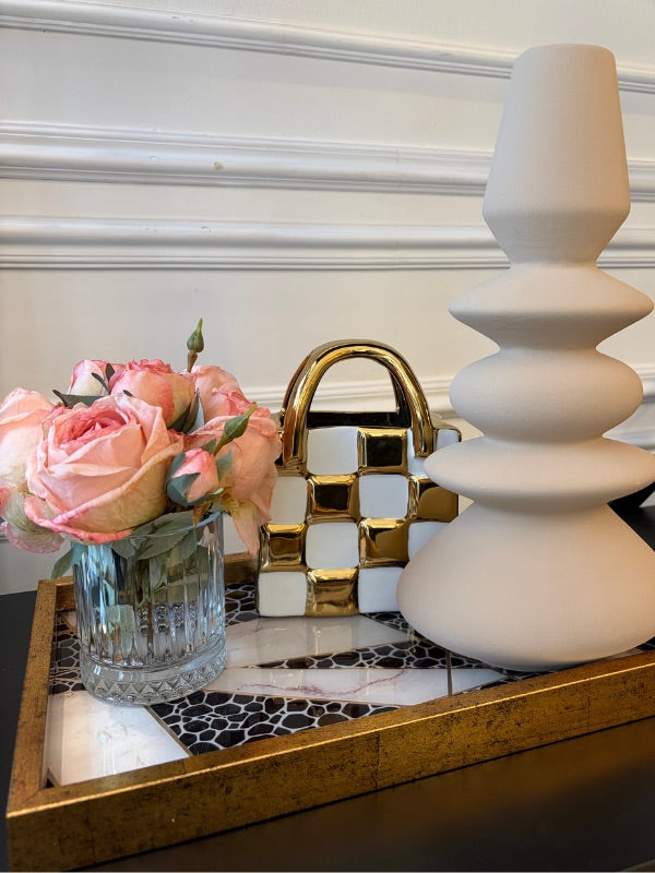 Handcrafted Ceramic Sculptural Vase