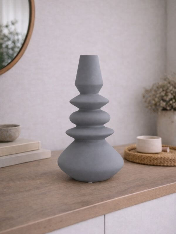 Handcrafted Ceramic Sculptural Vase