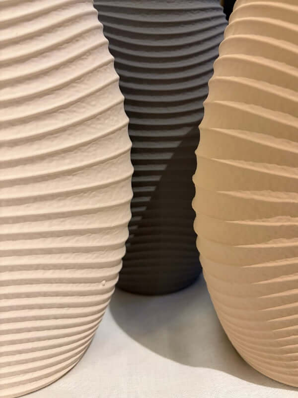 Handcrafted Textured Ceramic Vase