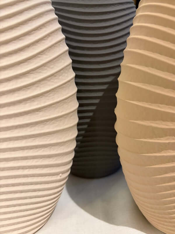 Handcrafted Textured Ceramic Vase