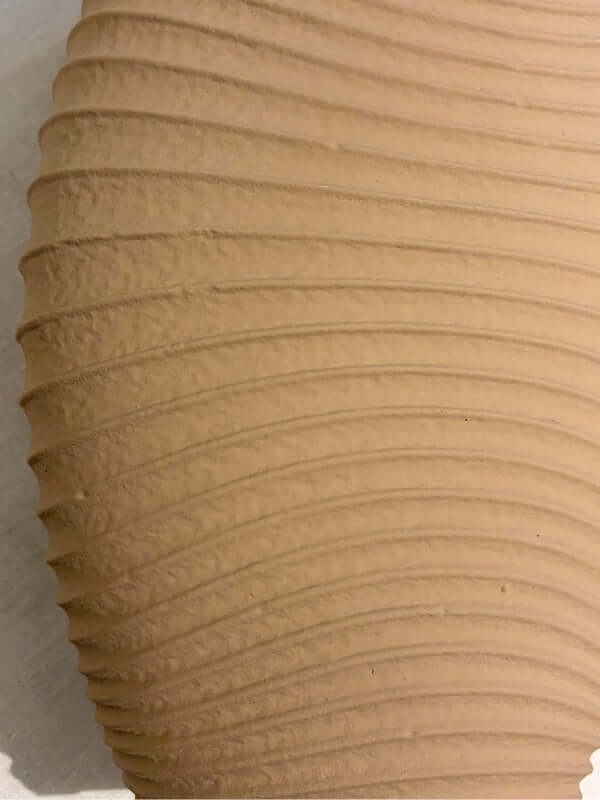 Handcrafted Textured Ceramic Vase