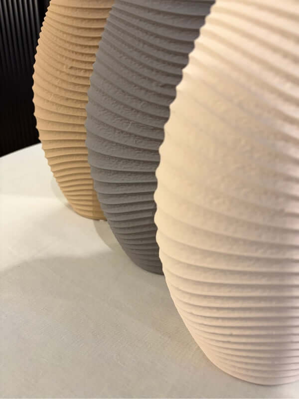 Handcrafted Textured Ceramic Vase