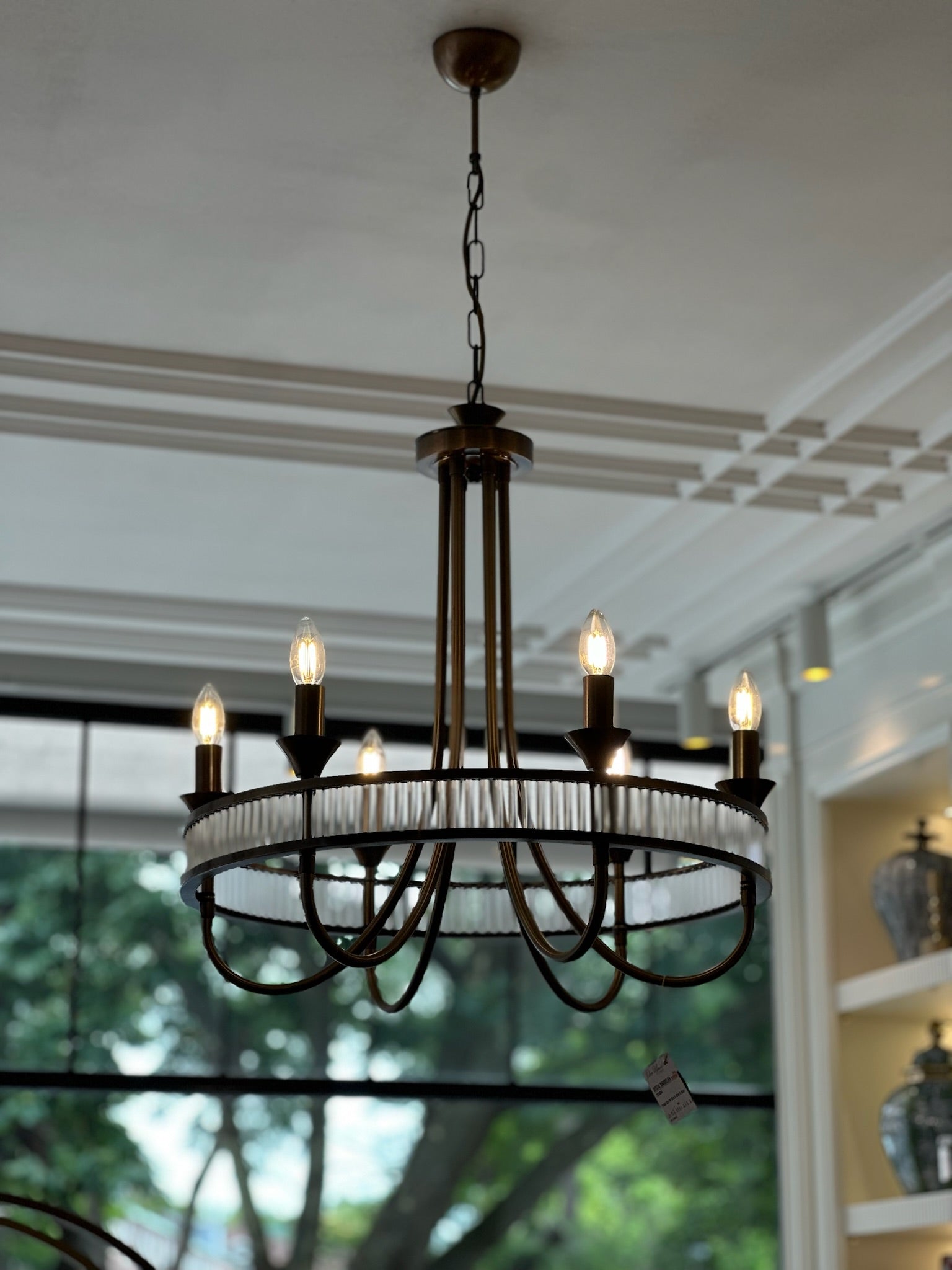 Charlotte Modern Round Crystal Chandelier