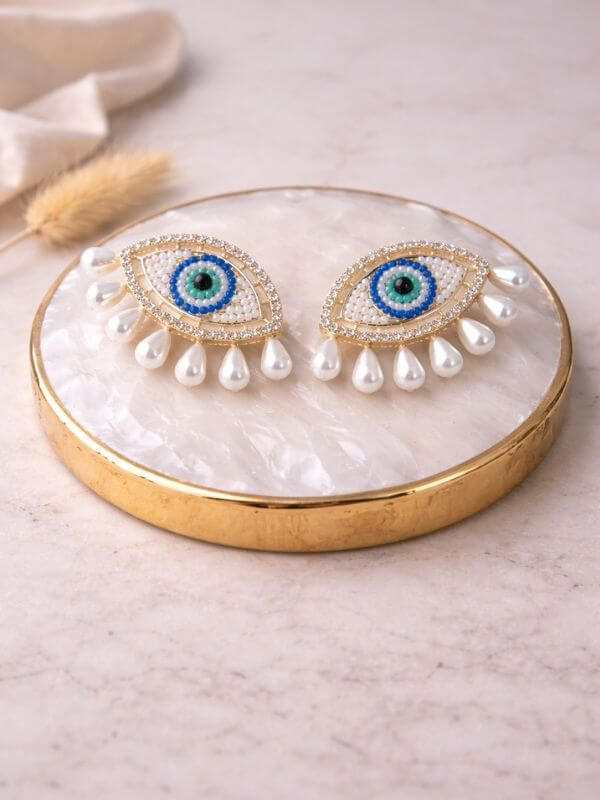 Lunara Eye Earrings