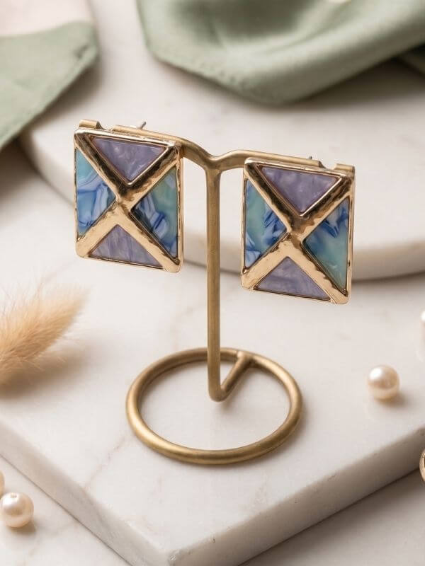 Lunéra Geometric Earrings