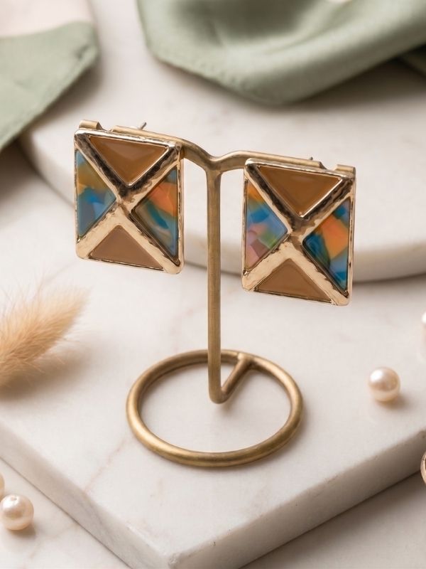 Lunéra Geometric Earrings