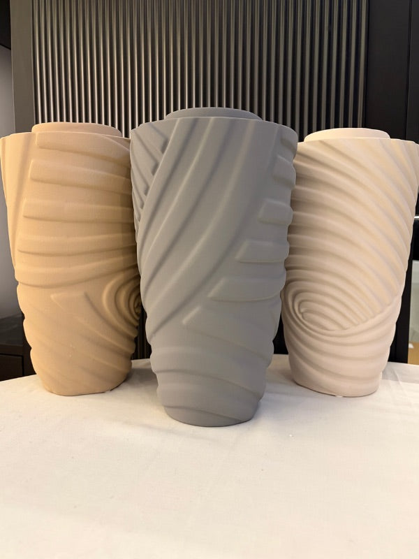 Matte Ceramic Anatolia Vase