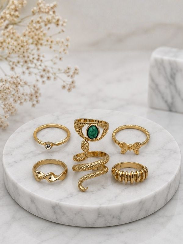 Mystique Ring Set of 6