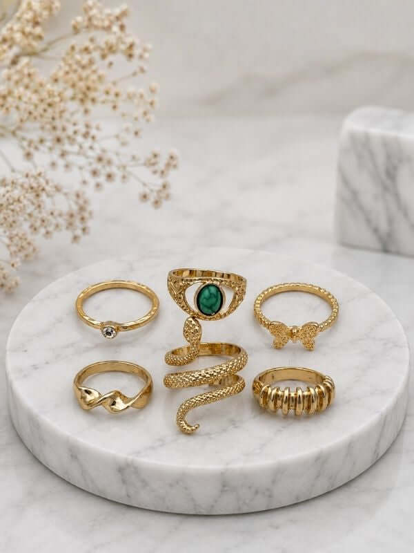 Mystique Ring Set of 6