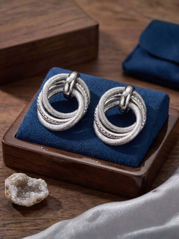 Noelle Layered Hoop Earrings