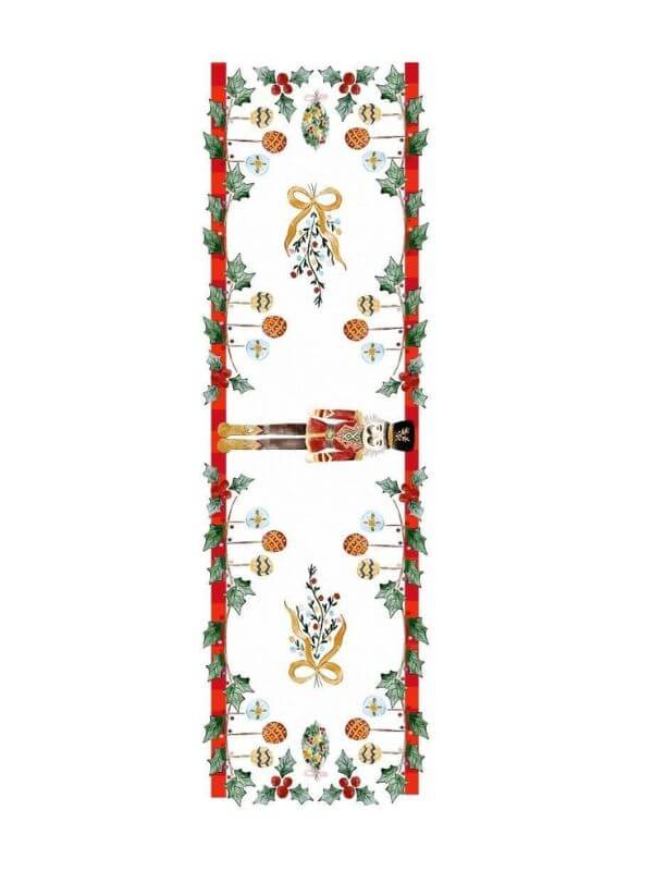 Nutcracker Christmas Shape Runner – 135 x 39 cm