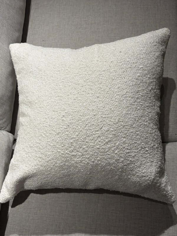 Off-White Decorative Cushion | 45×45 cm