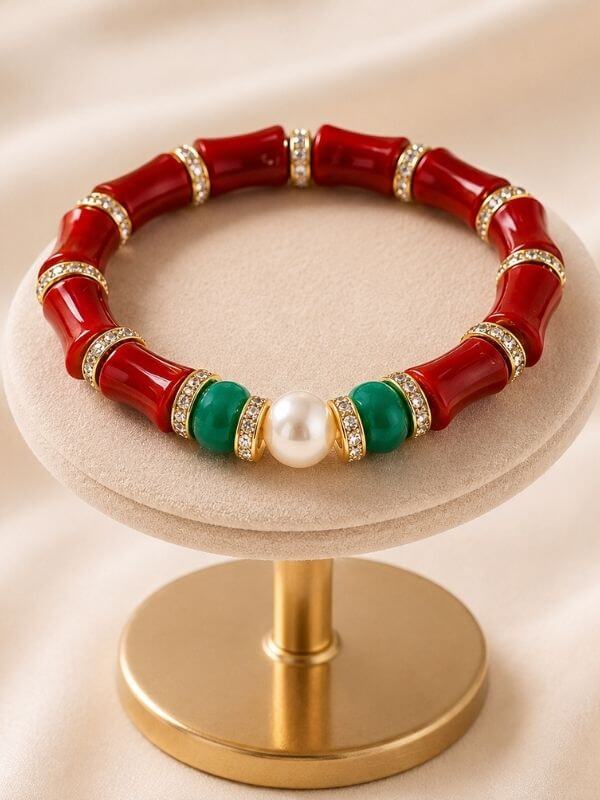 Scarlet Tide Bracelet