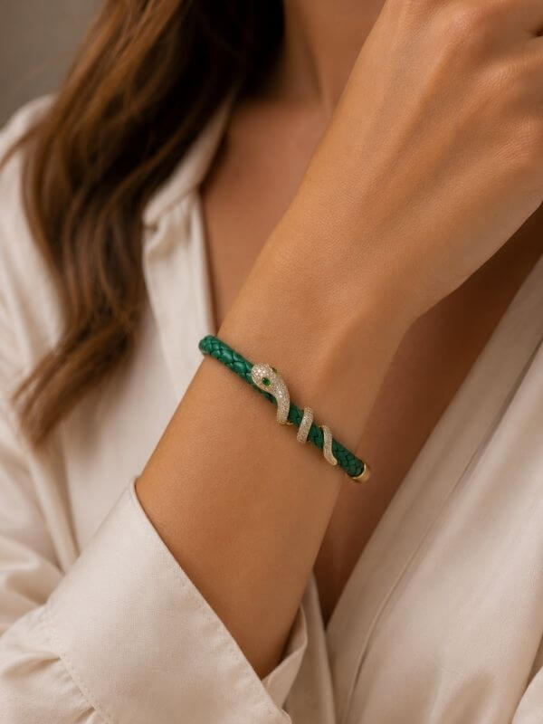Serpentine Wrap Bracelet