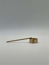 Brass Candle Snuffer and Tealight Holder Set