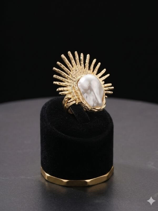 Solara Pearl Ring