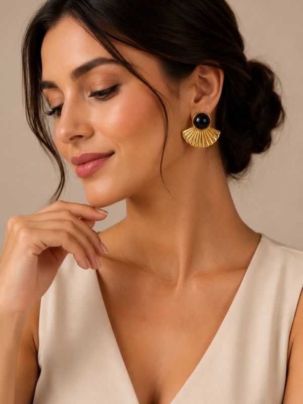 Solea Fan Earrings