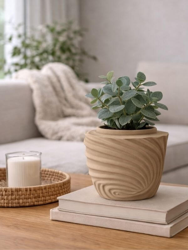 Textured Ceramic Decorative Vase
