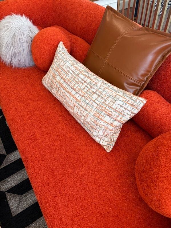 Textured Lumbar Cushion 30x65 cm