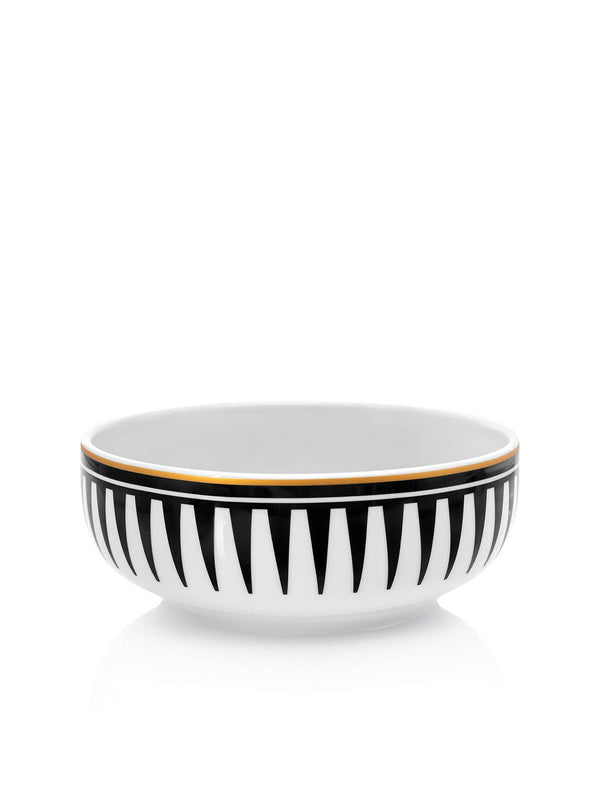 Black Elegance Dinner Bowl