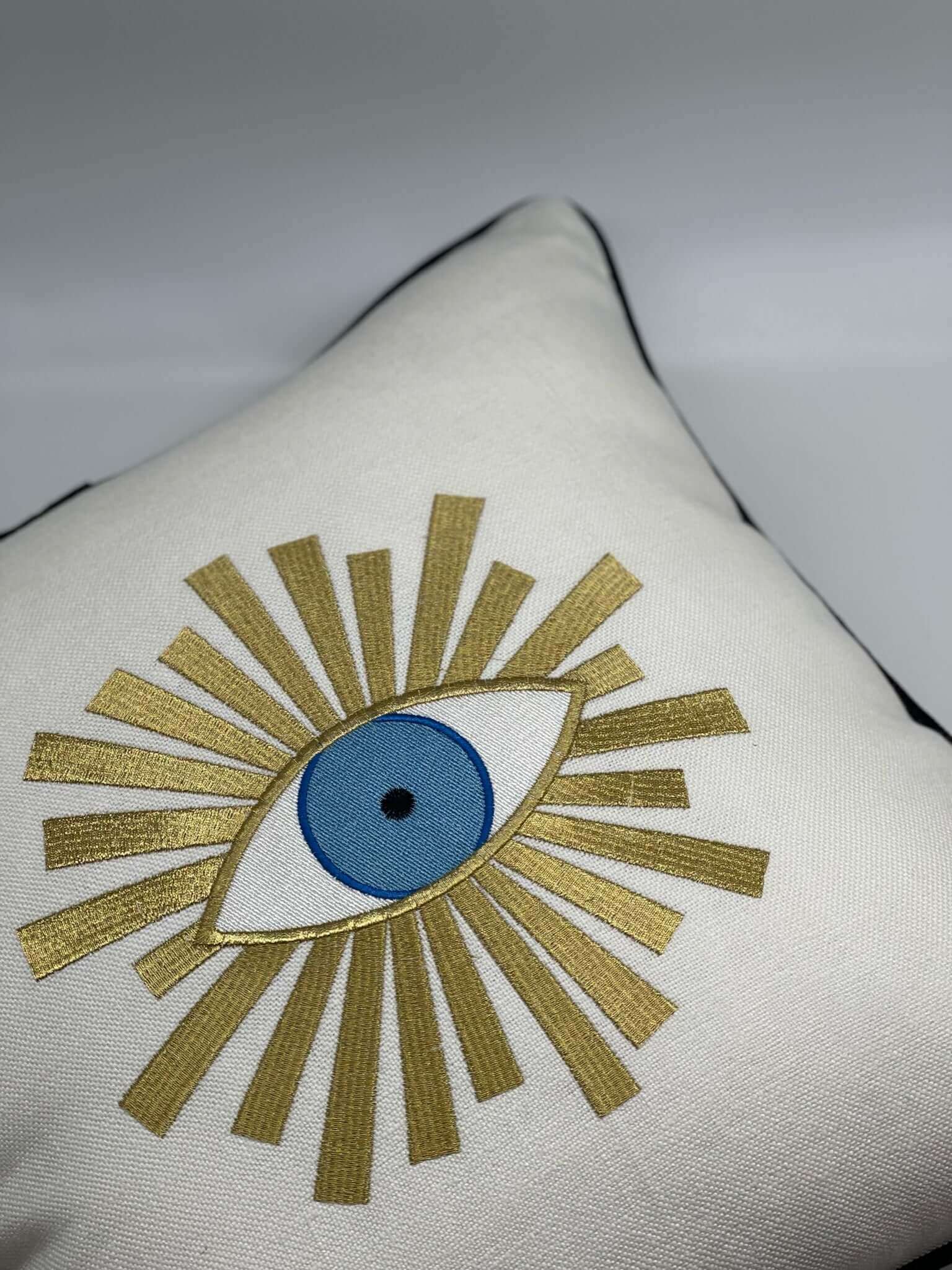 Decorative Eye Charm Cushion