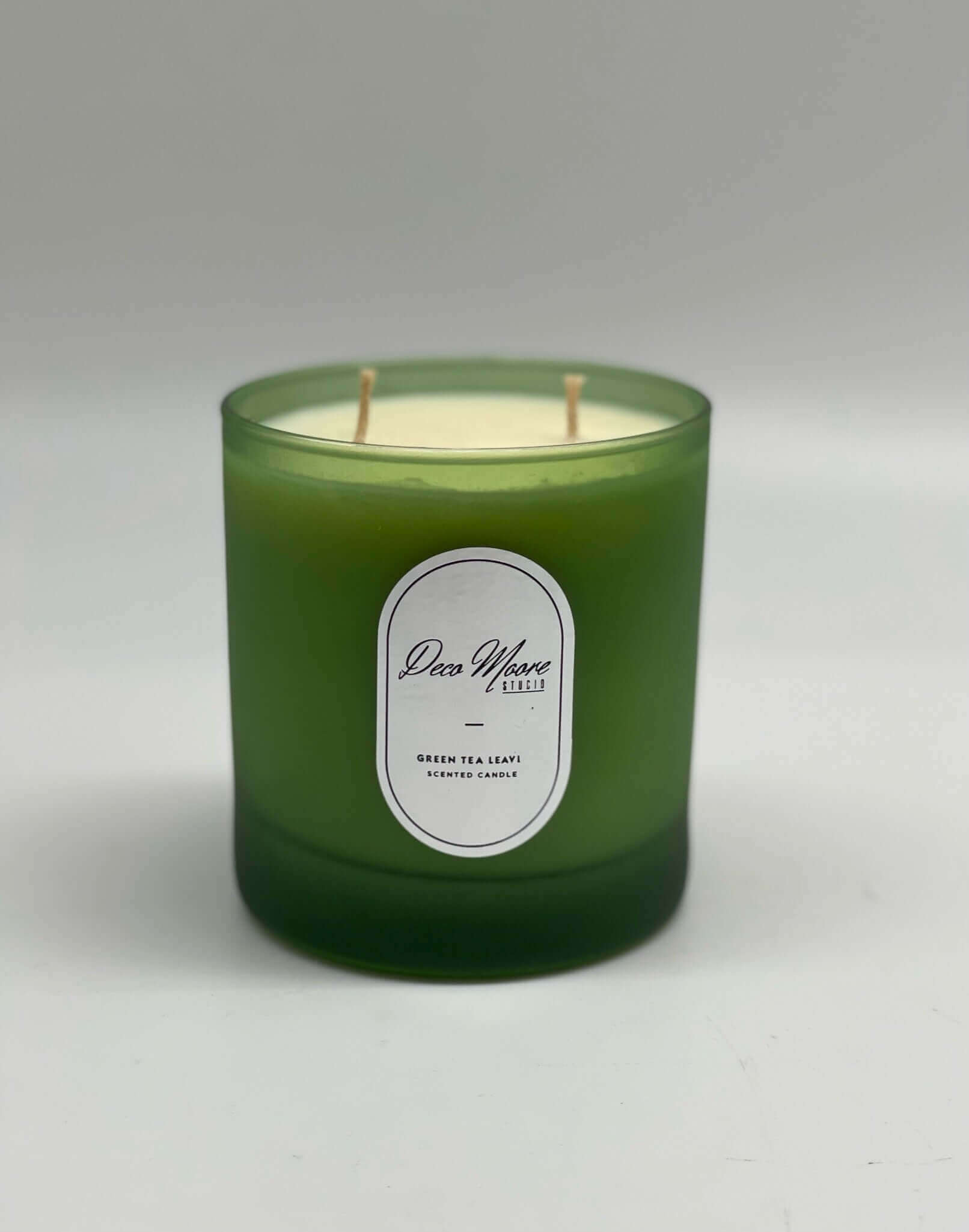 Green Tea Leaves Dual Wick Candle