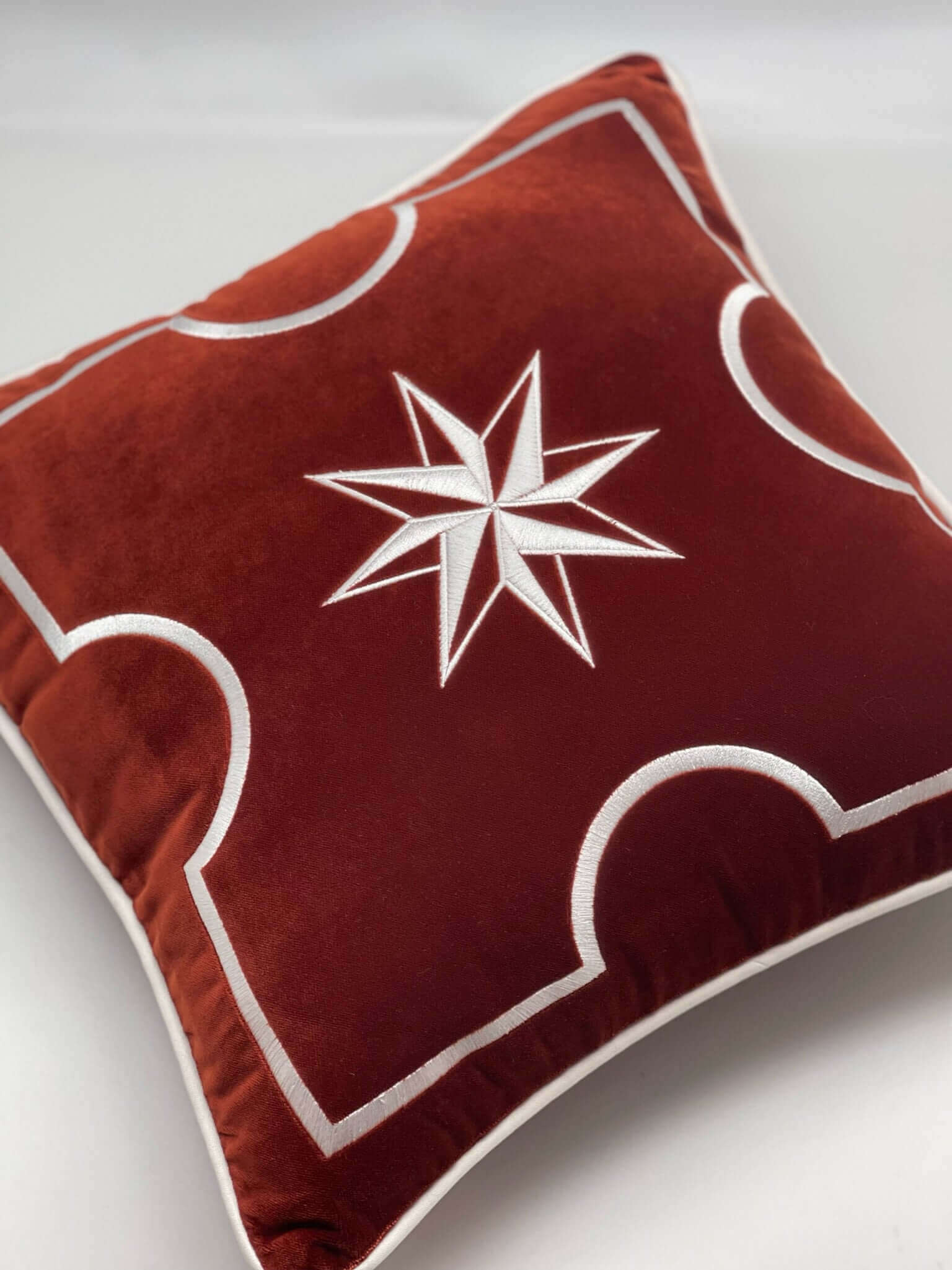Luxury Star Velvet Cushion