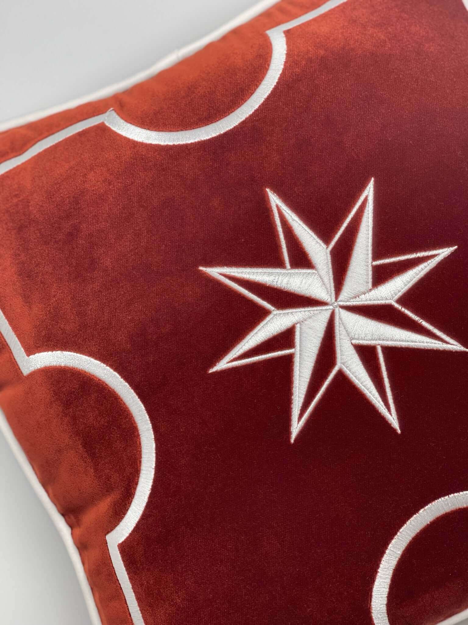 Luxury Star Velvet Cushion
