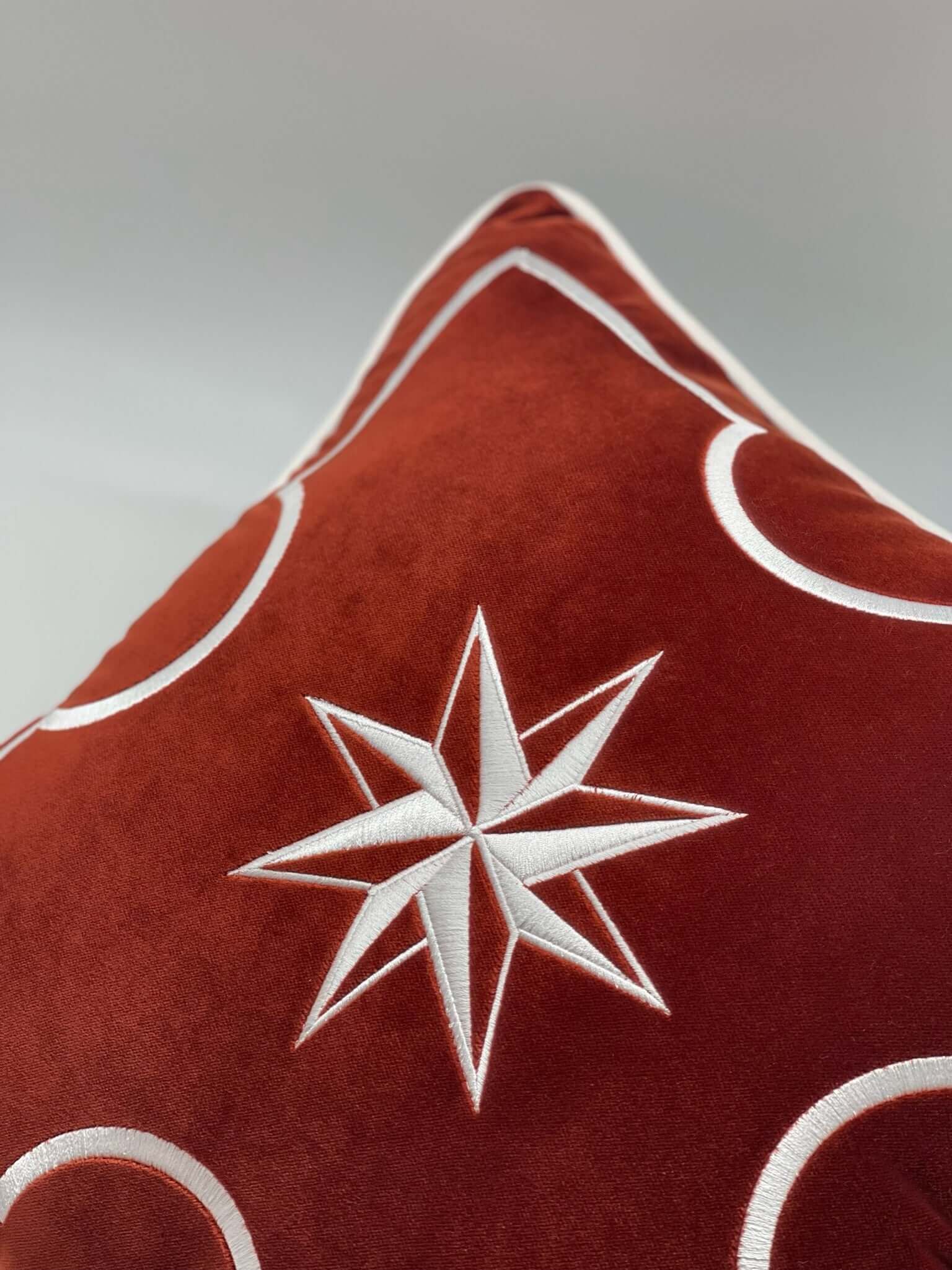 Luxury Star Velvet Cushion