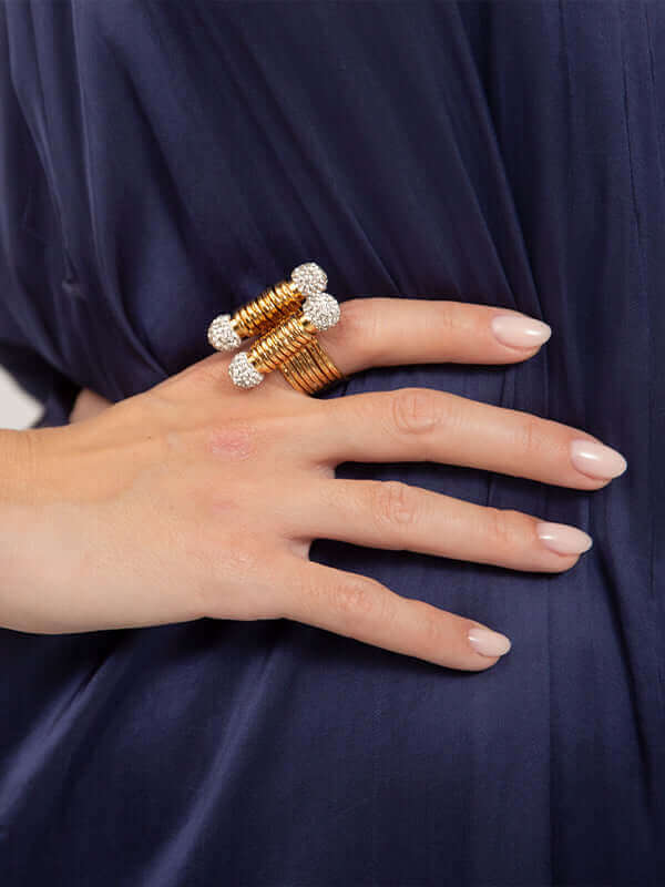 Embellished Pure Trabzon Ring
