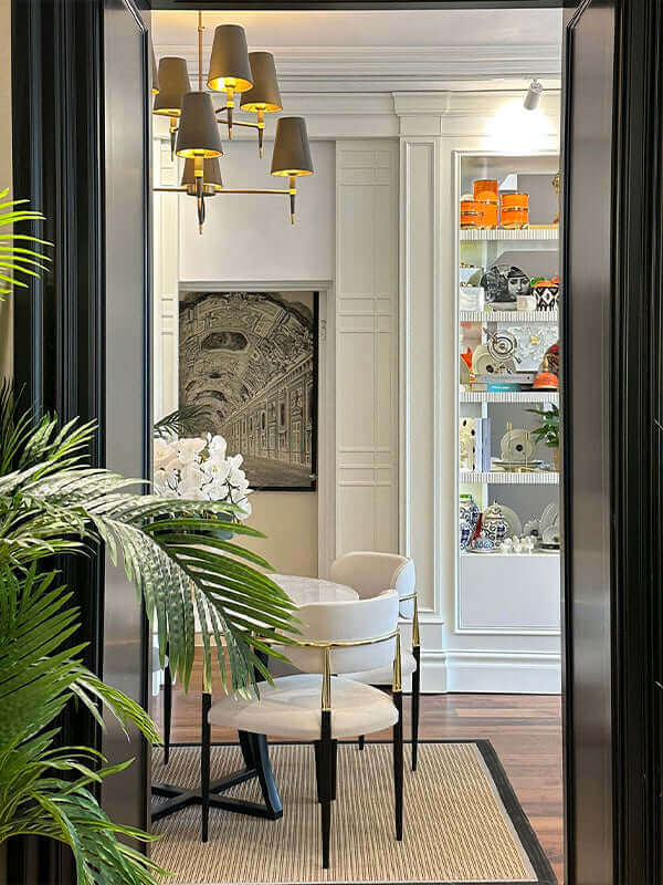 Modern Dining Off-White Chair